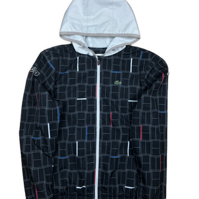 navyblue Lacoste windbreaker {XS}