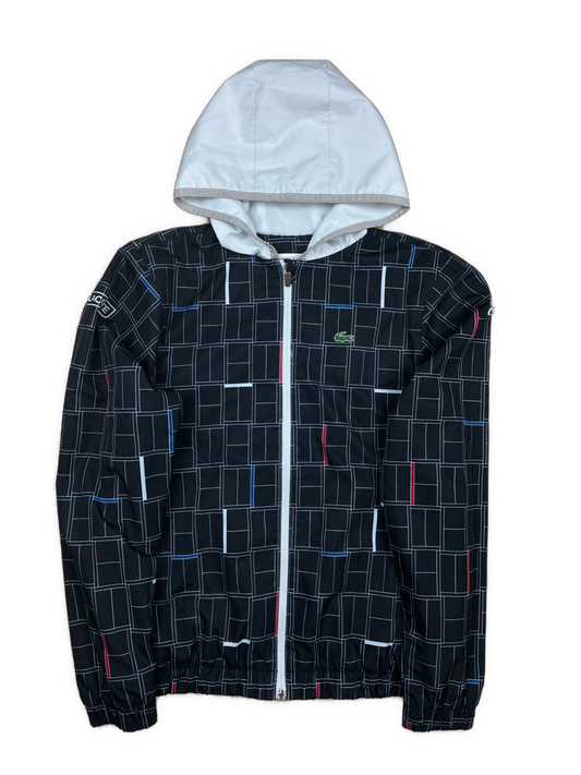 navyblue Lacoste windbreaker {XS}