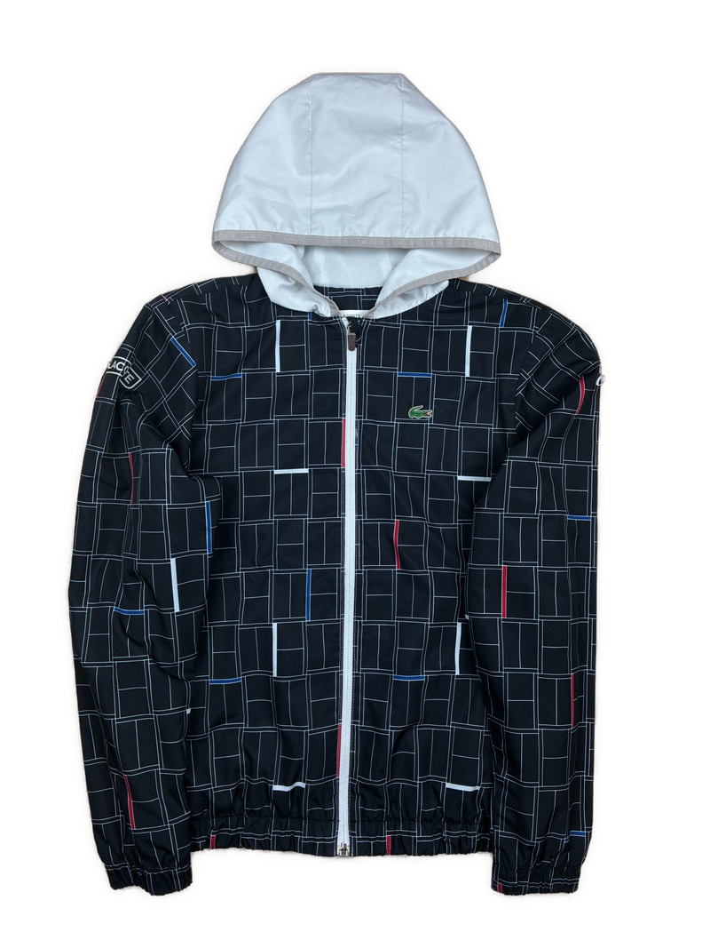 navyblue Lacoste windbreaker {XS}