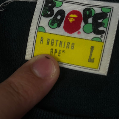 vintage BAPE a bathing ape t-shirt {L}