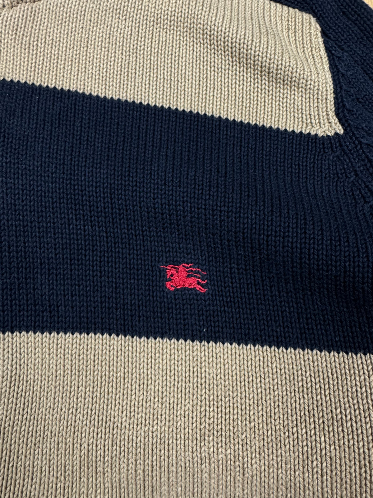 vintage Burberry sweatjacket {L}