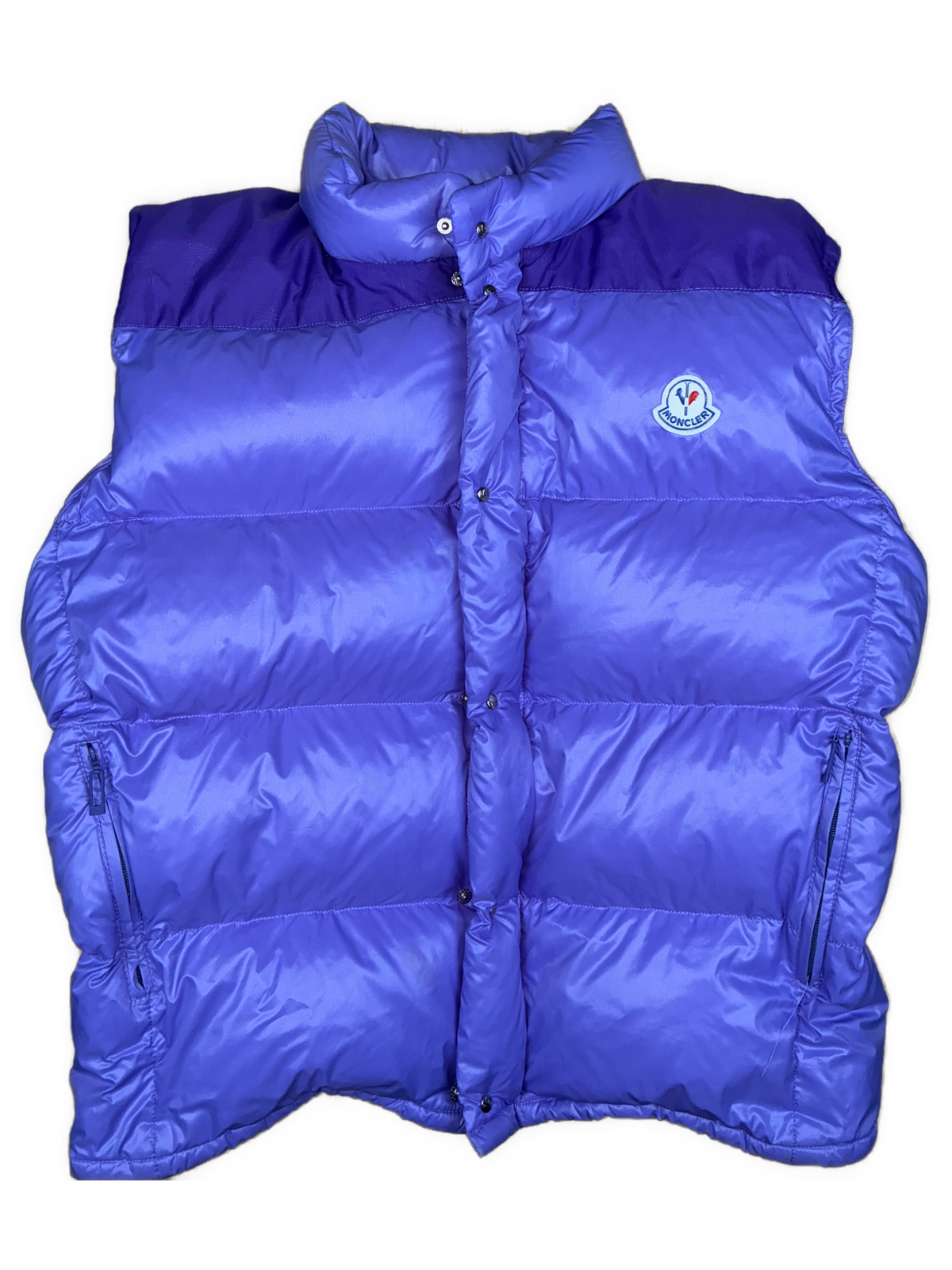 vintage purple Moncler vest {XL}