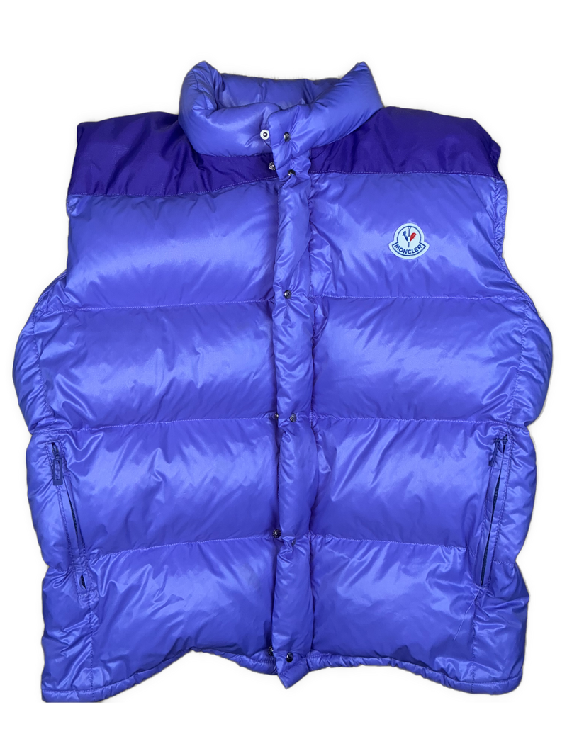 vintage purple Moncler vest {XL}