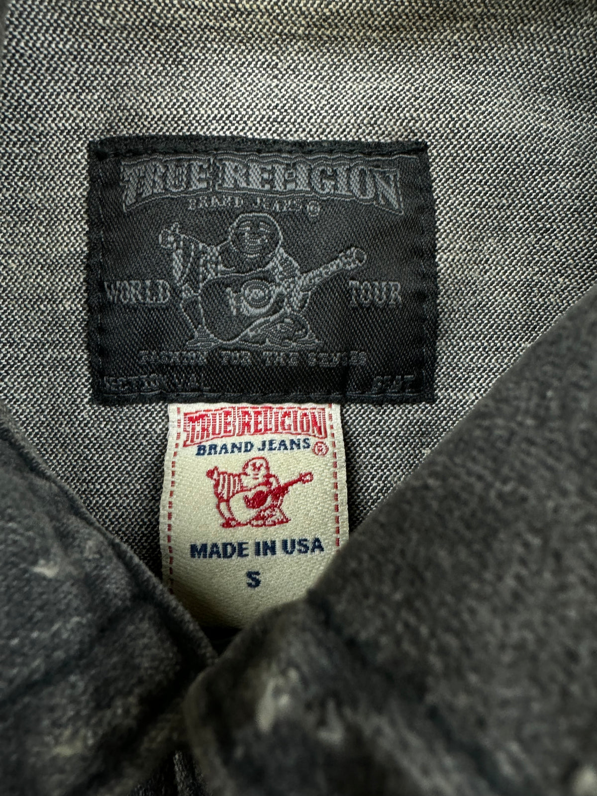 vintage True Religion sleeveless vest {S}
