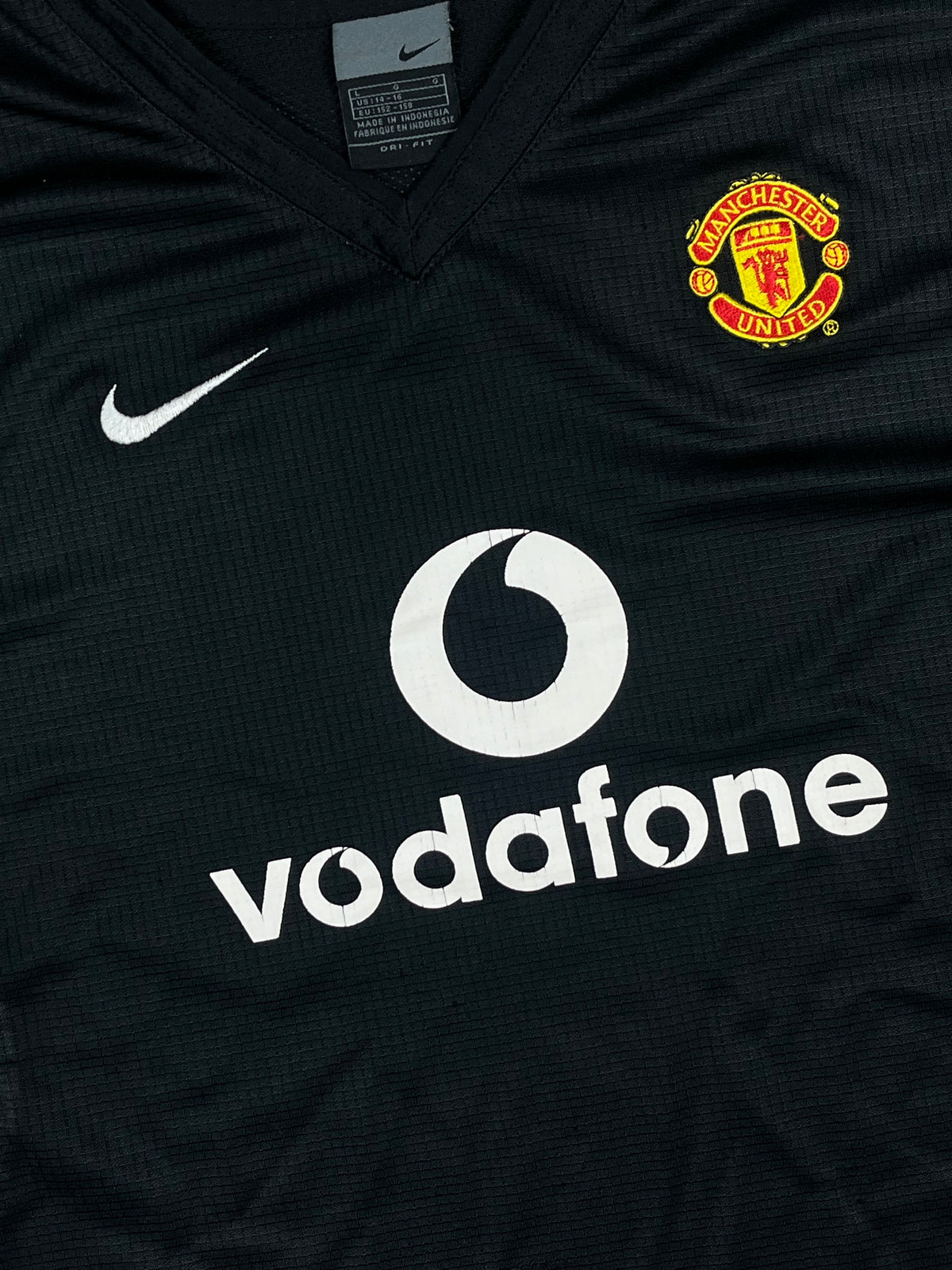 vintage Nike Manchester United trainingjersey {XS}