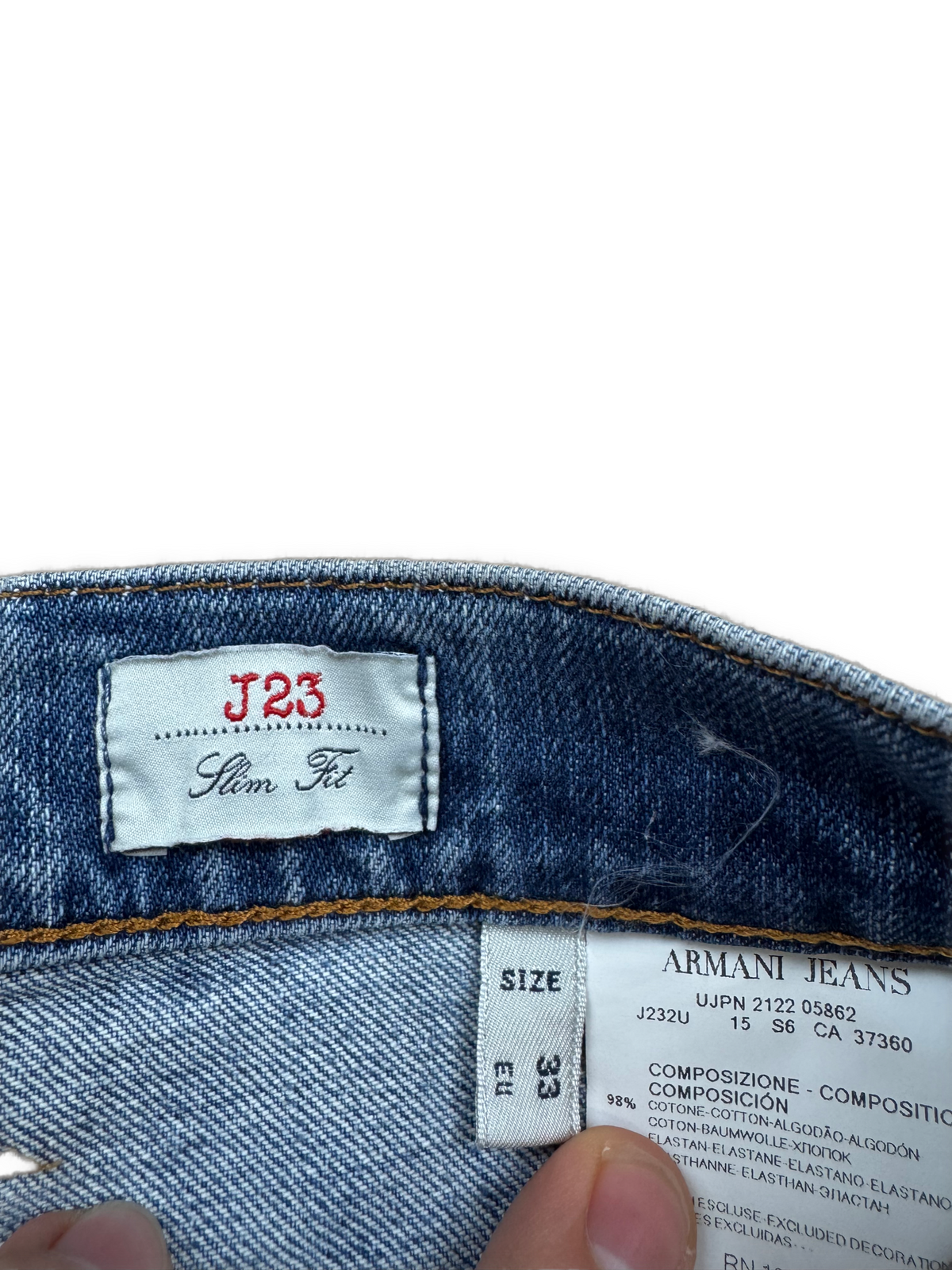vintage Armani jeans {S}
