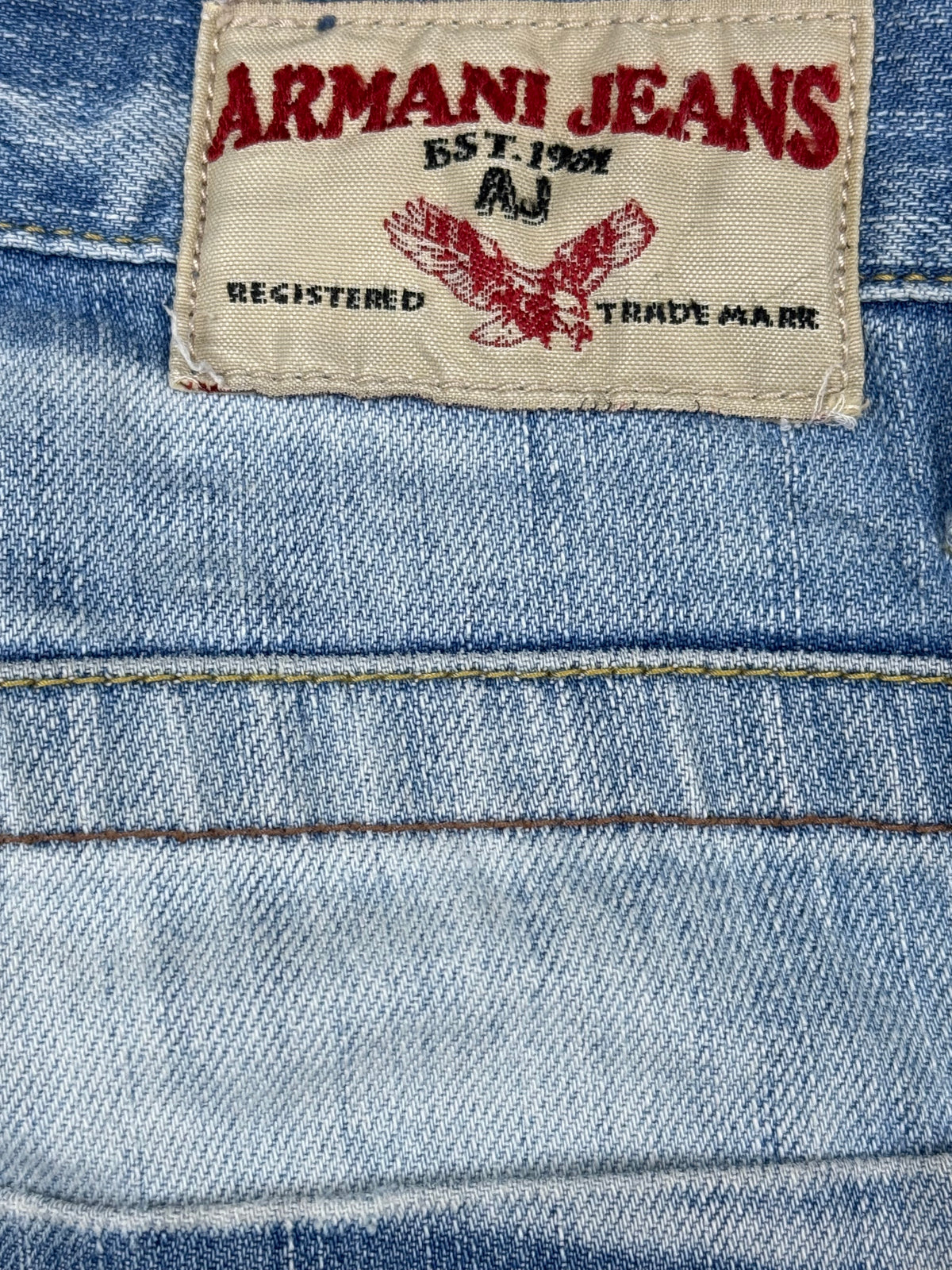 vintage Armani jeans {M}