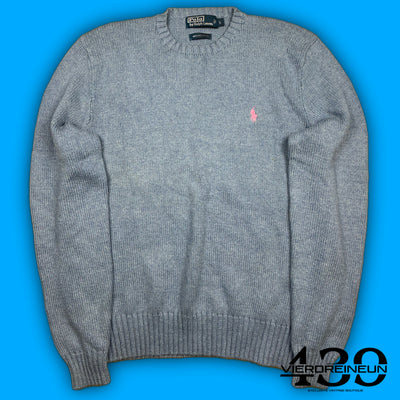 vintage babyblue Polo Ralph Lauren knittedsweater {L}