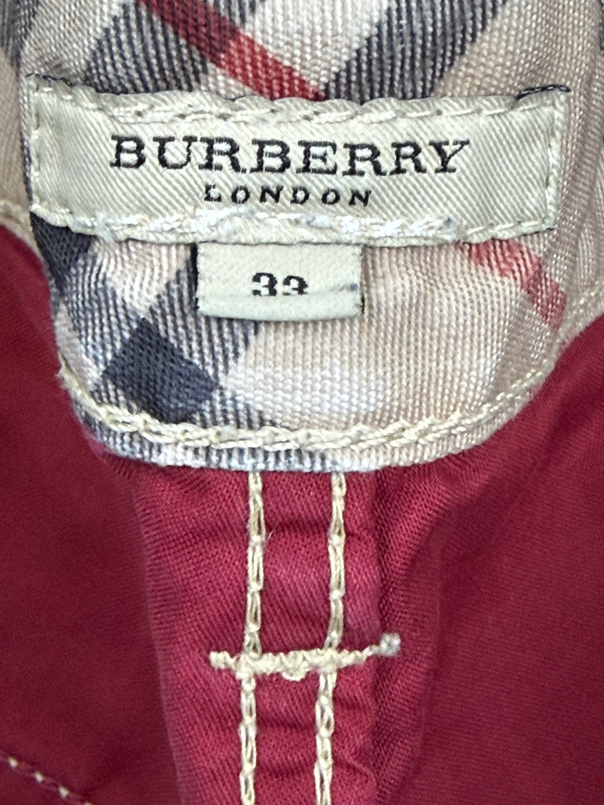 vintage Burberry jeans