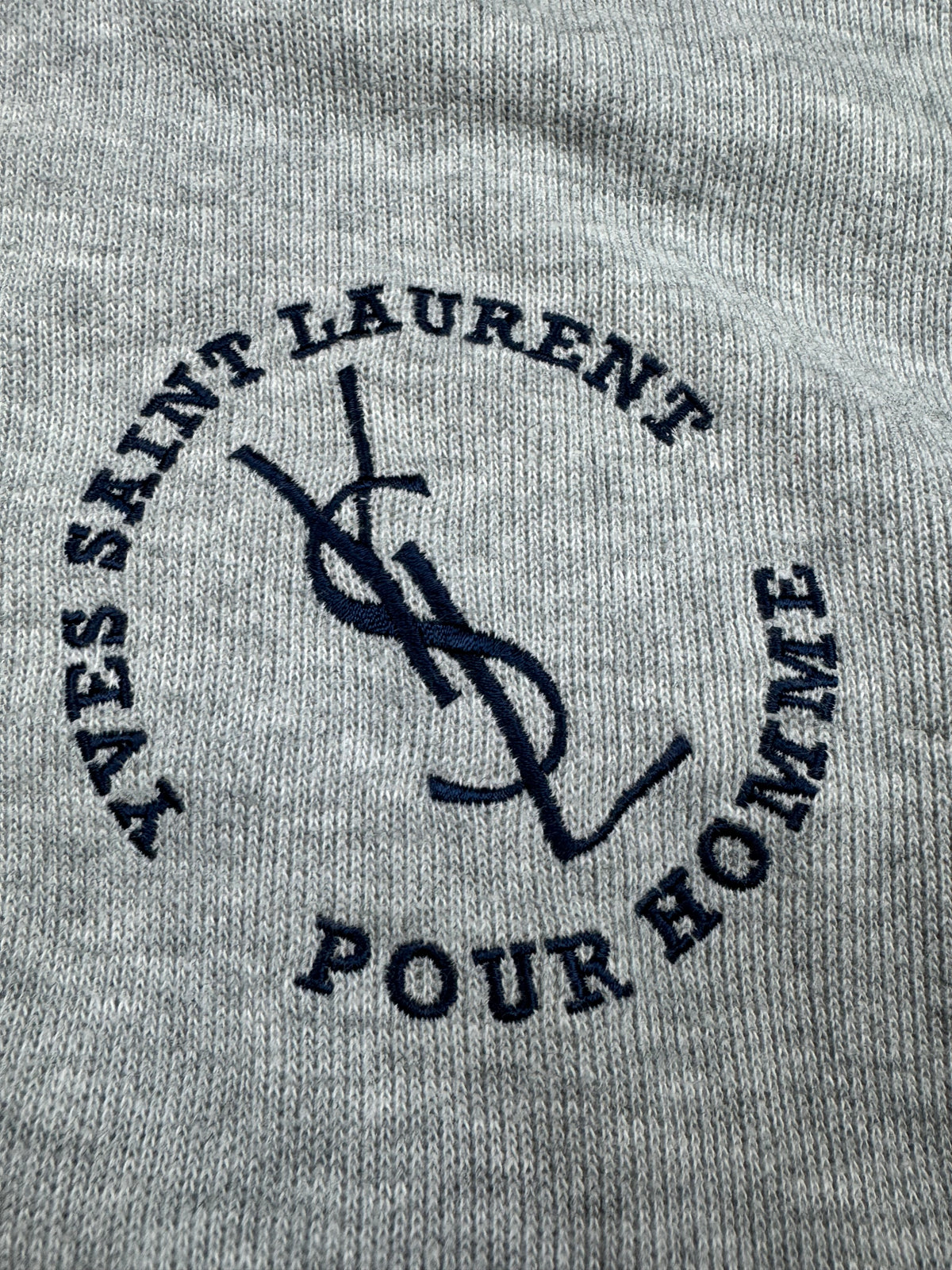 vintage YSL Yves Saint Laurent sweatjacket {L}