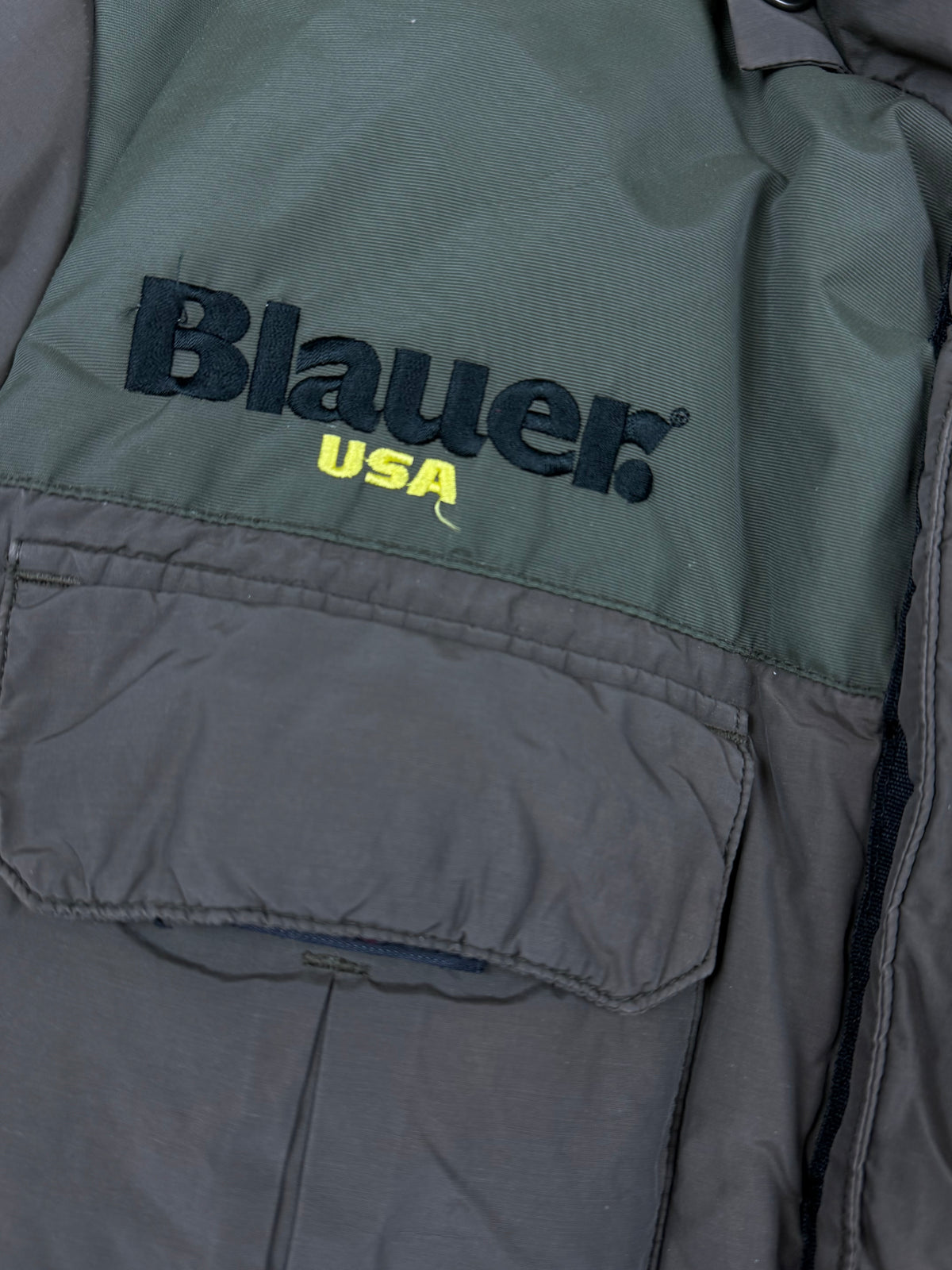 vintage Blauer winterjacket {L}