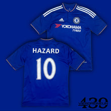 Load image into Gallery viewer, vintage Adidas Fc Chelsea HAZARD10 2015-2016 home jersey {XS}
