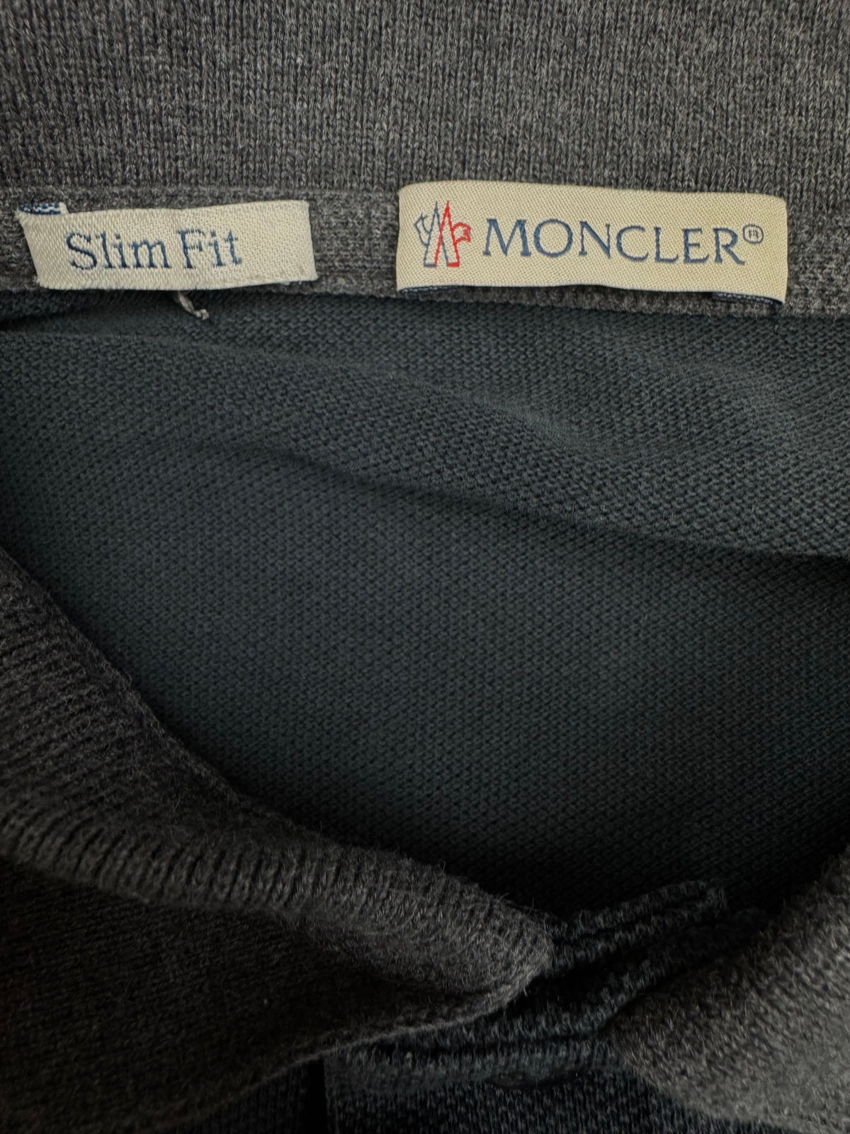 vintage Moncler polo long {S}