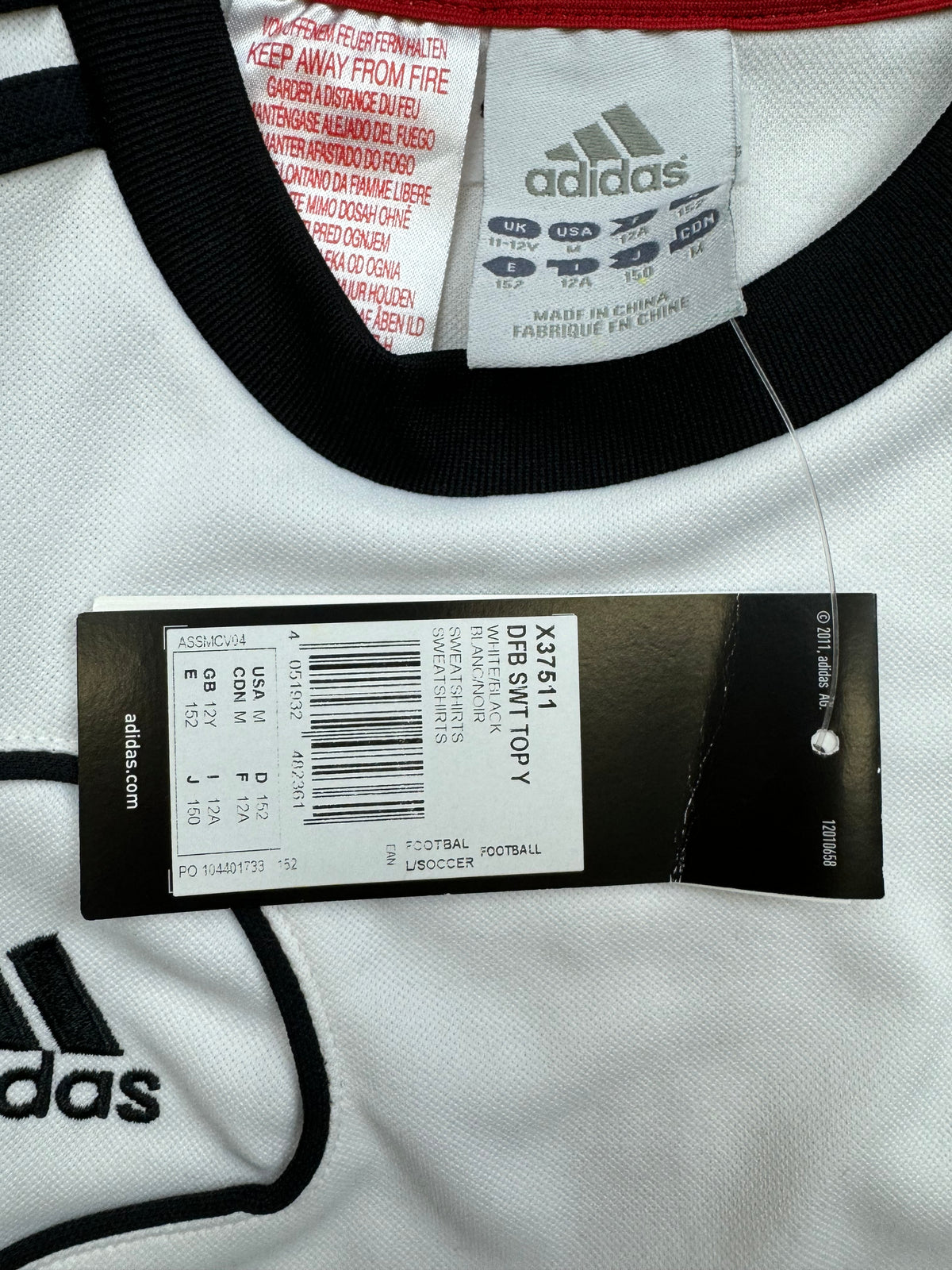 vintage Adidas Germany sweater DSWT {XXS}