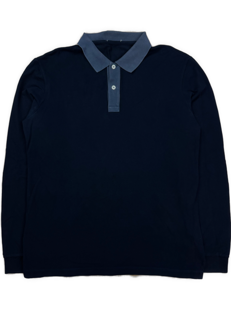 navyblue Prada polo long {XL}
