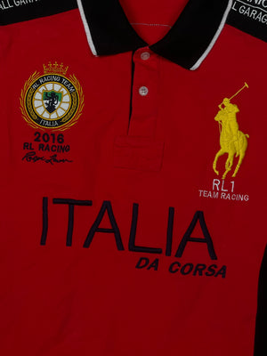 vintage Italia Polo Ralph Lauren polo {M}