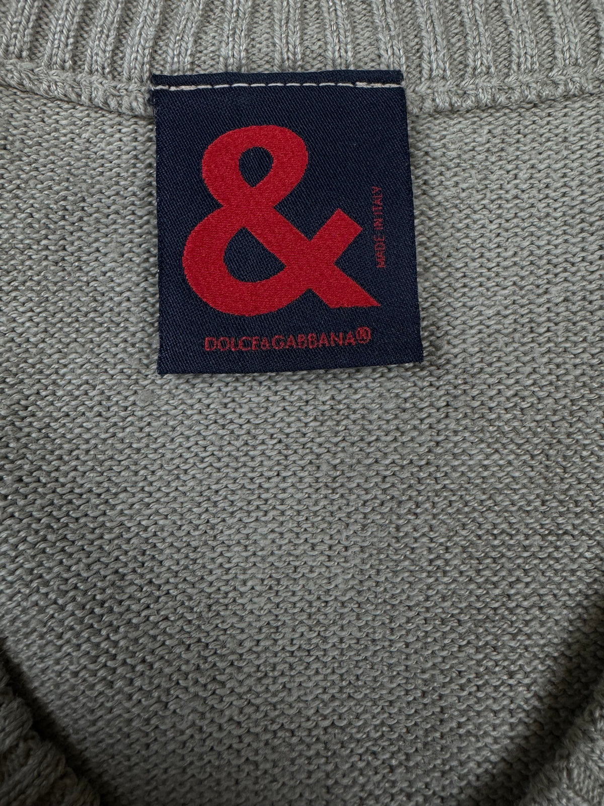 vintage Dolce & Gabbana knittedsweater {L}