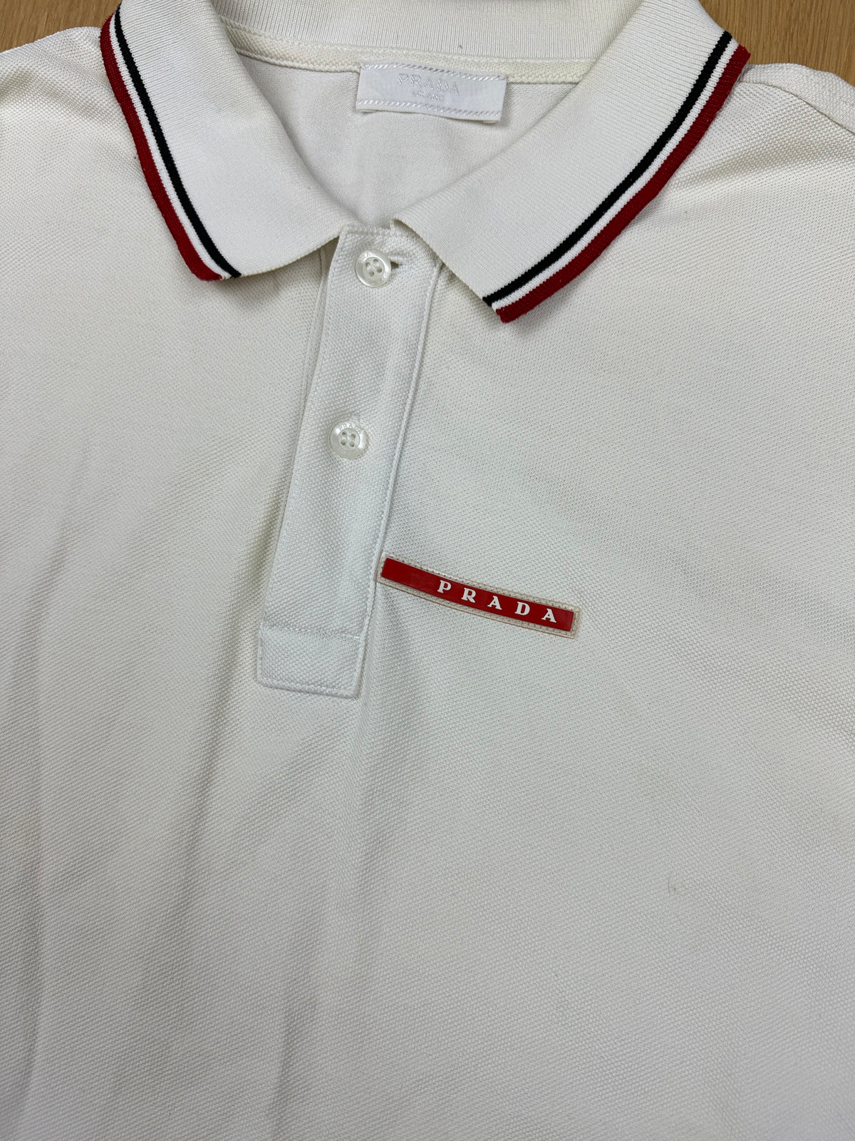 white Prada polo {XL}