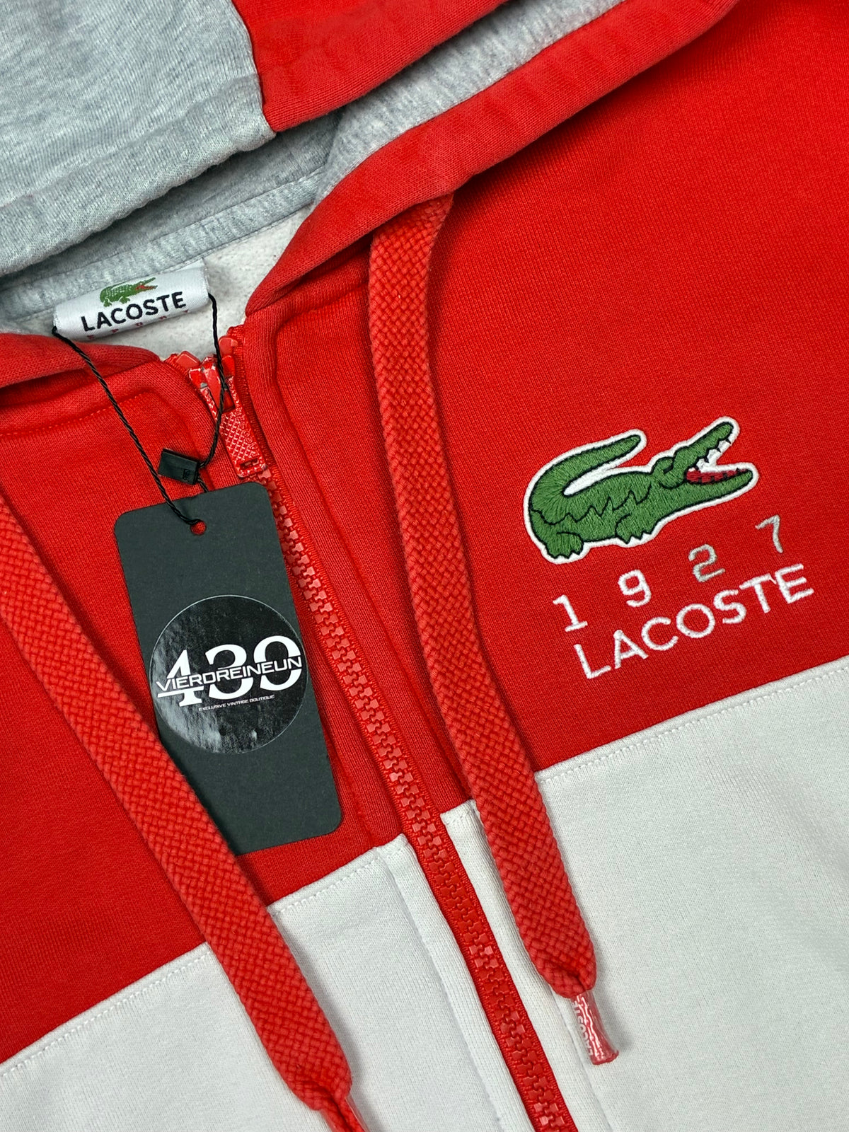 vintage Lacoste sweatjacket {M}