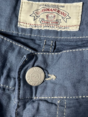 vintage Armani jeans {L}