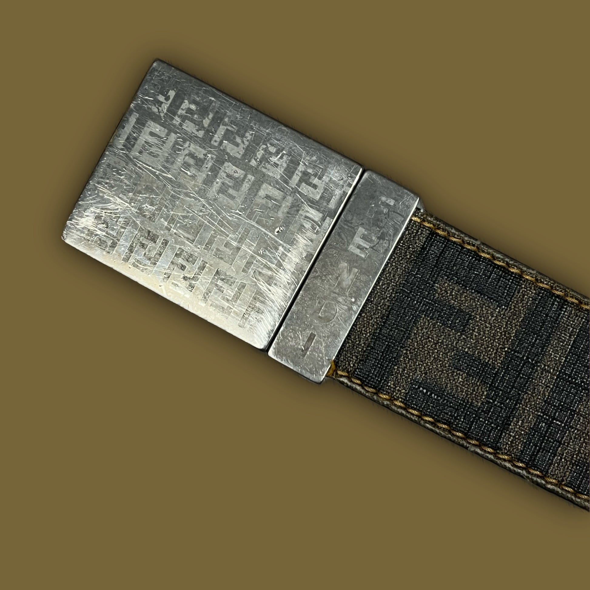 vintage reversible Fendi belt