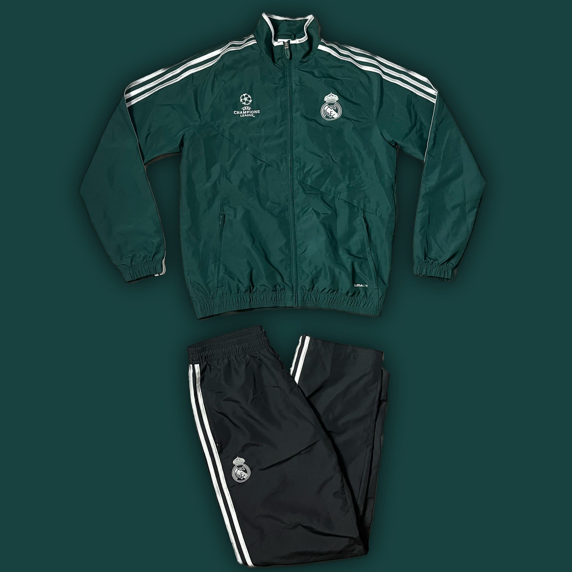 vintage Adidas Real Madrid tracksuit {L}