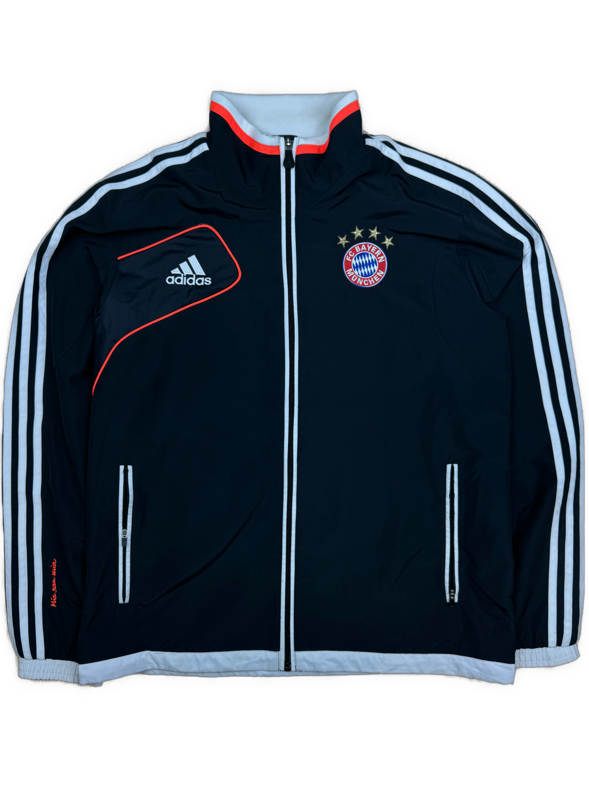 vintage Adidas Fc Bayern Munich windbreaker {L}