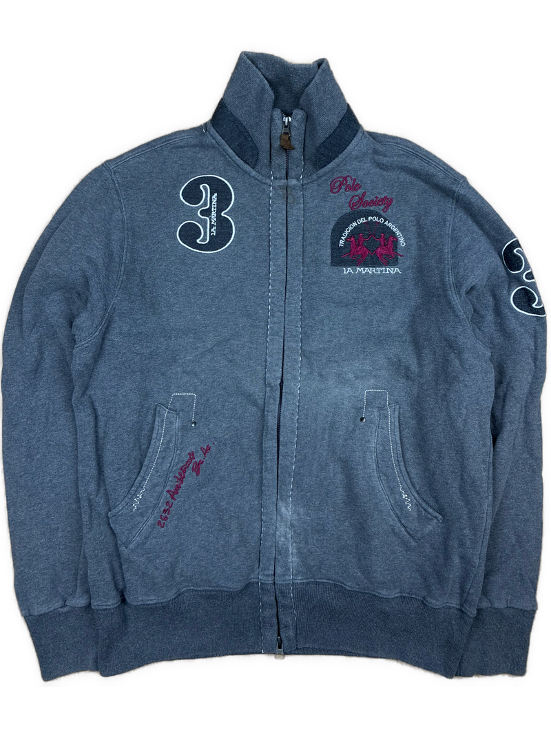 vintage La Martina sweatjacket {L}