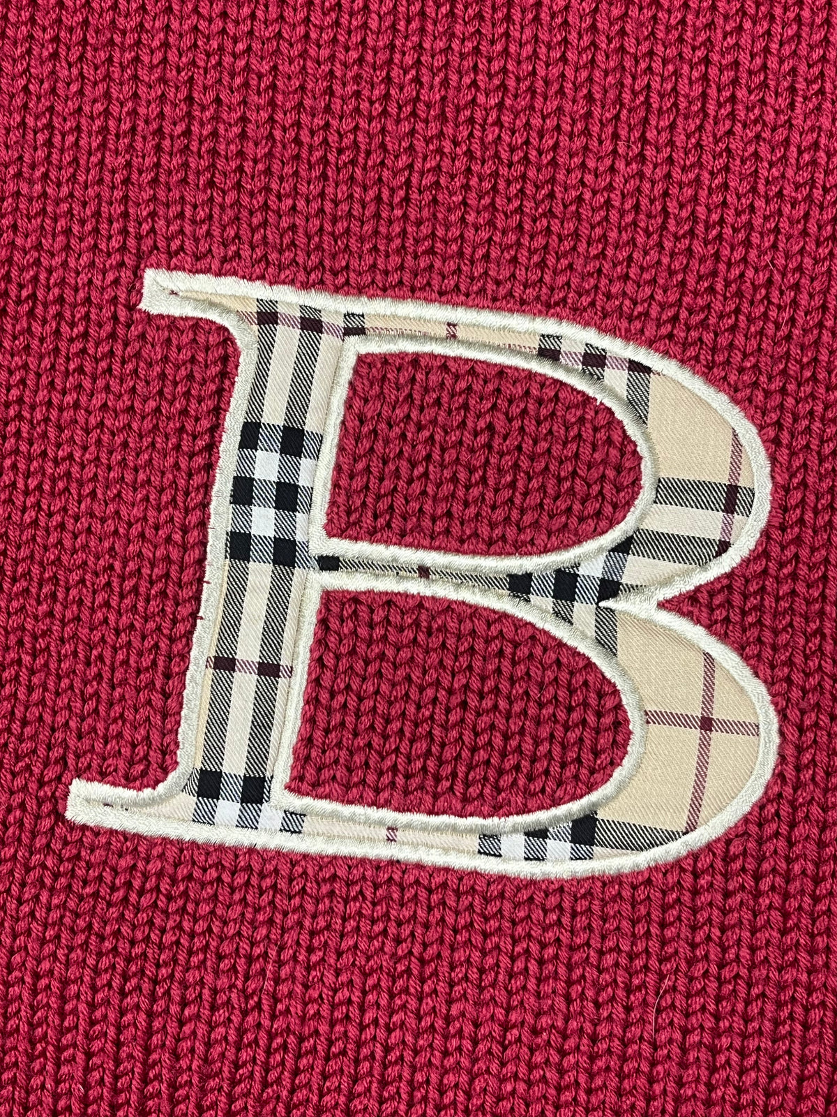 vintage Burberry knittedsweater {S}