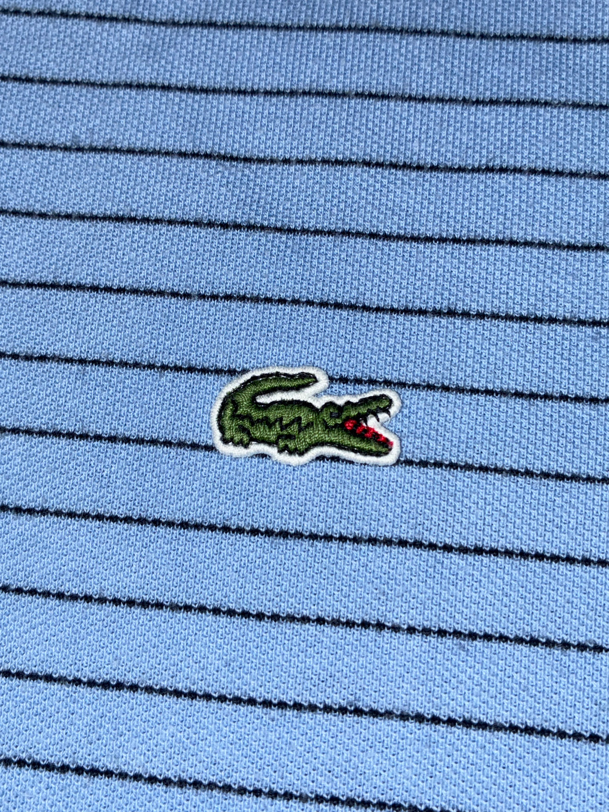 vintage babyblue Lacoste polo {L}