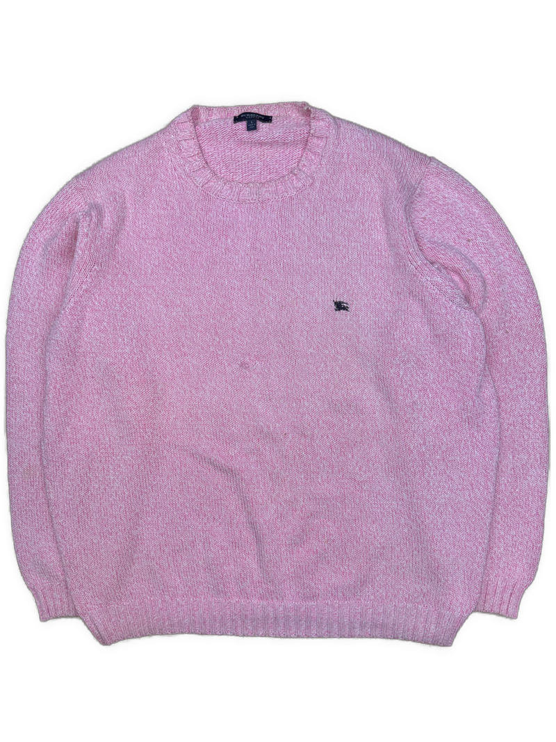 vintage Burberry knittedsweater {L}