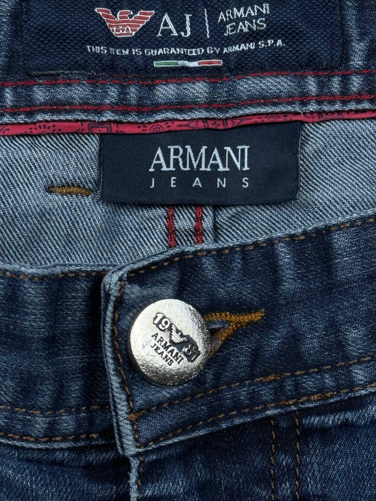 vintage Armani jeans
