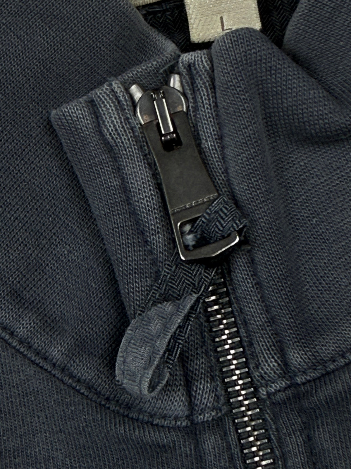 vintage Burberry quarterzip {L}