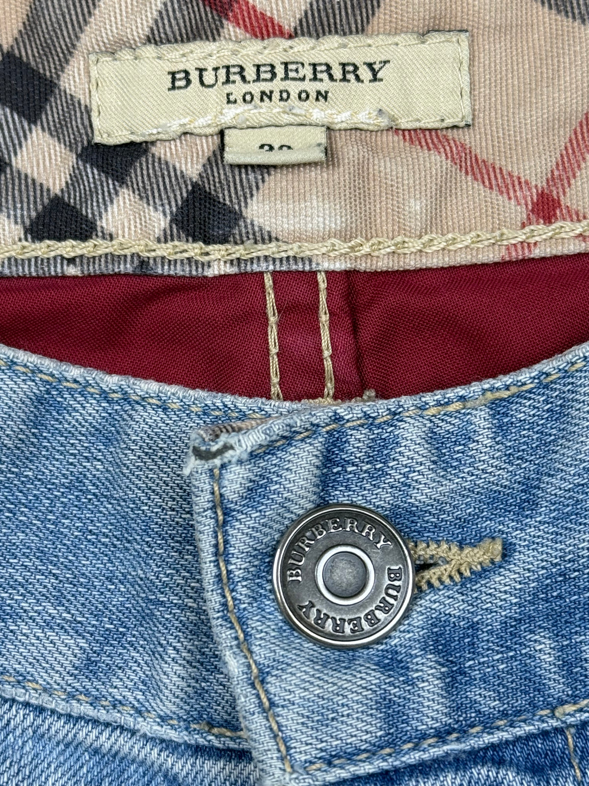 vintage Burberry jeans