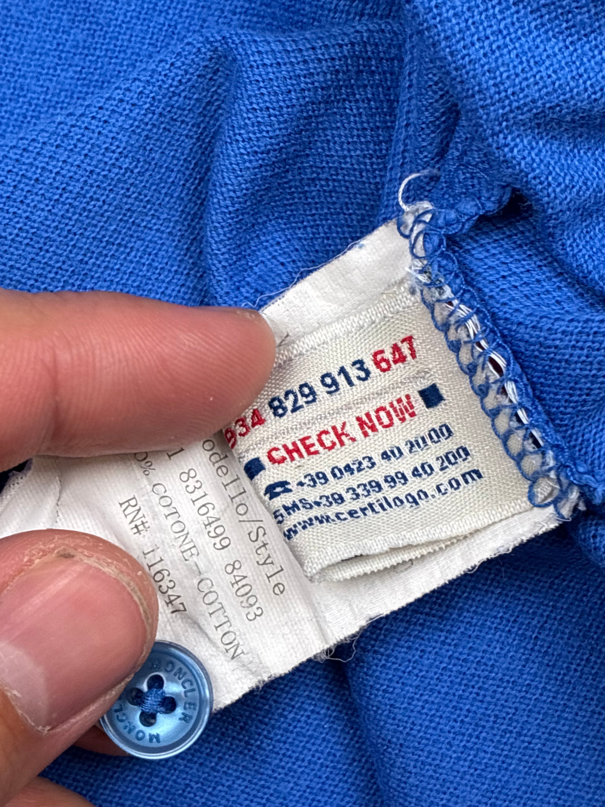 vintage Moncler polo {M}