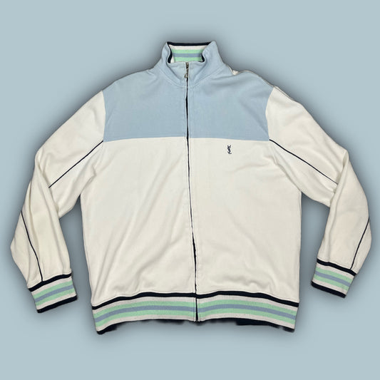 vintage YSL Yves Saint Laurent sweatjacket {XL}