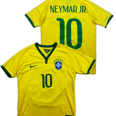 vintage Nike Brasil NEYMAR10 home jersey {XS}
