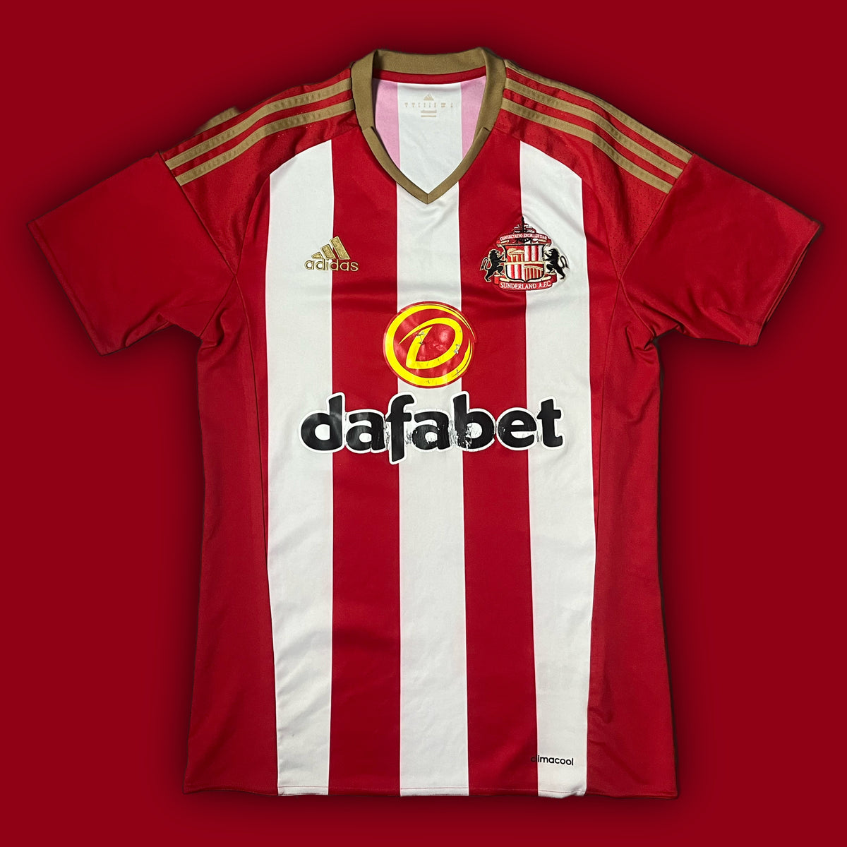vintage Adidas Fc Sunderland 2016-2017 home jersey {S}