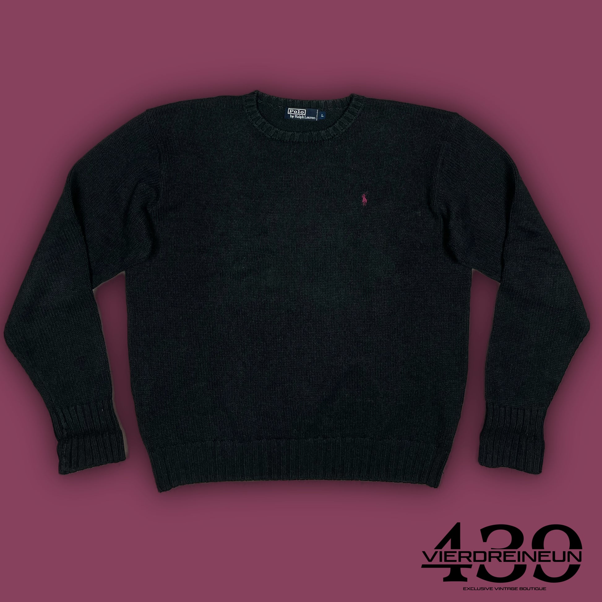 vintage Polo Ralph Lauren knittedsweater {L}