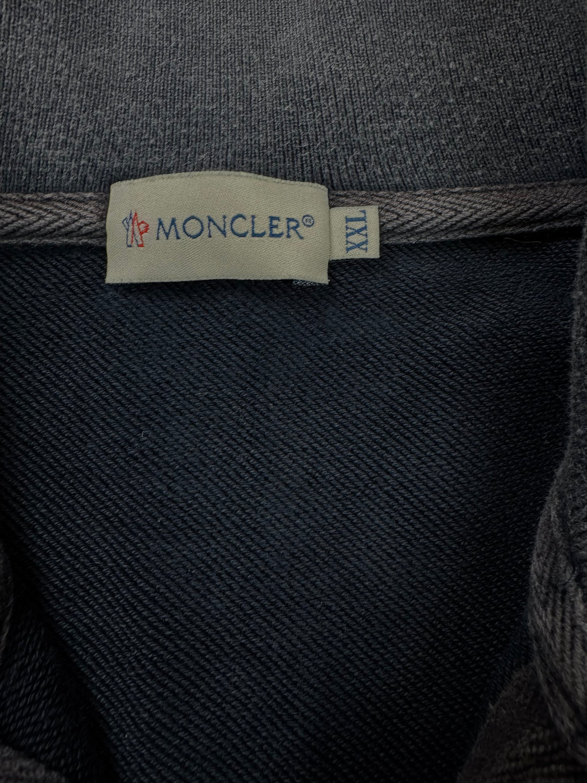 vintage navyblue Moncler sweatjacket {XXL}
