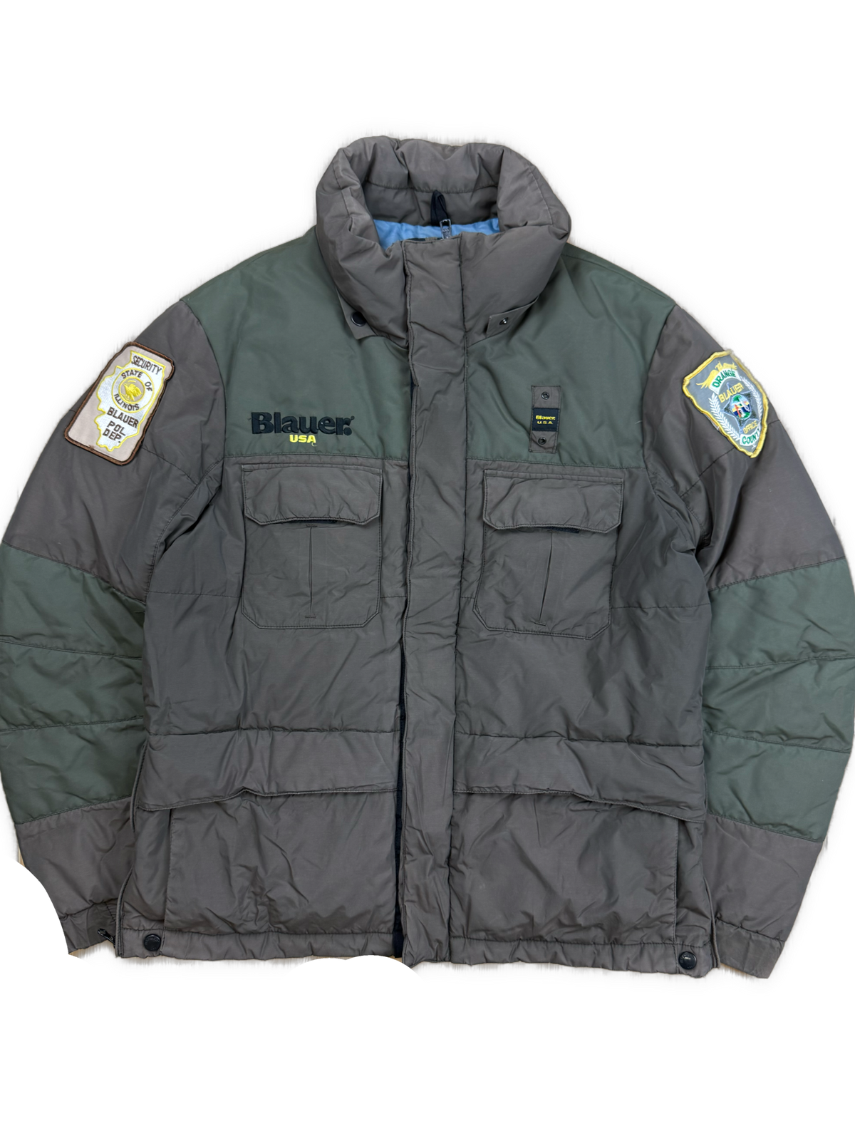 vintage Blauer winterjacket {L}