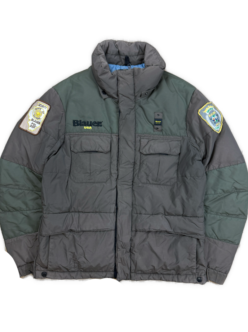 vintage Blauer winterjacket {L}