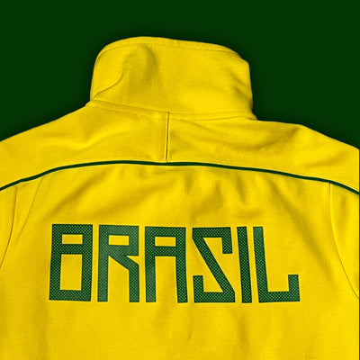 vintage Nike Brasil trackjacket {S}