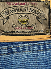 Load image into Gallery viewer, vintage Armani jeans {L}
