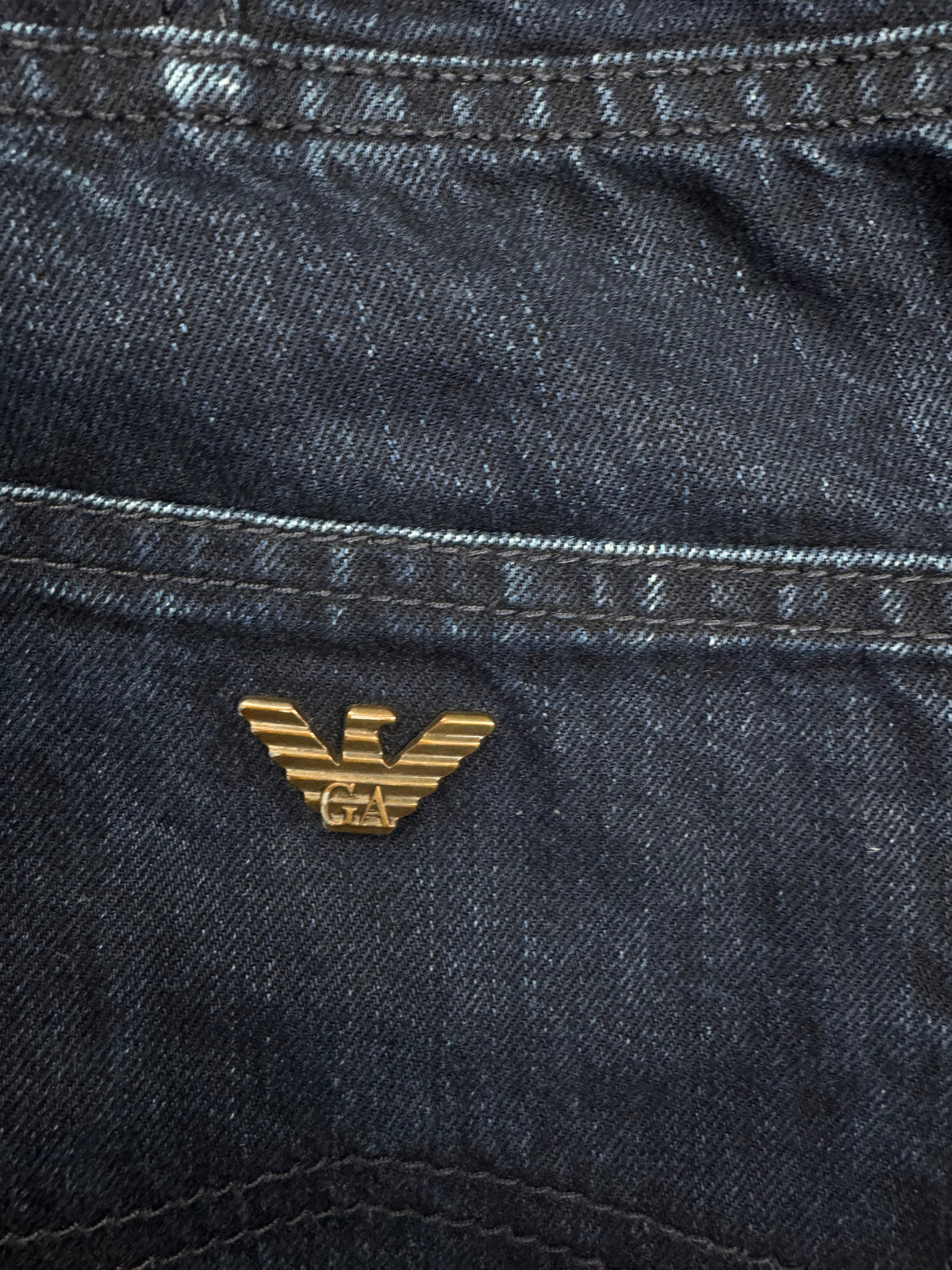 vintage Armani jeans {L}