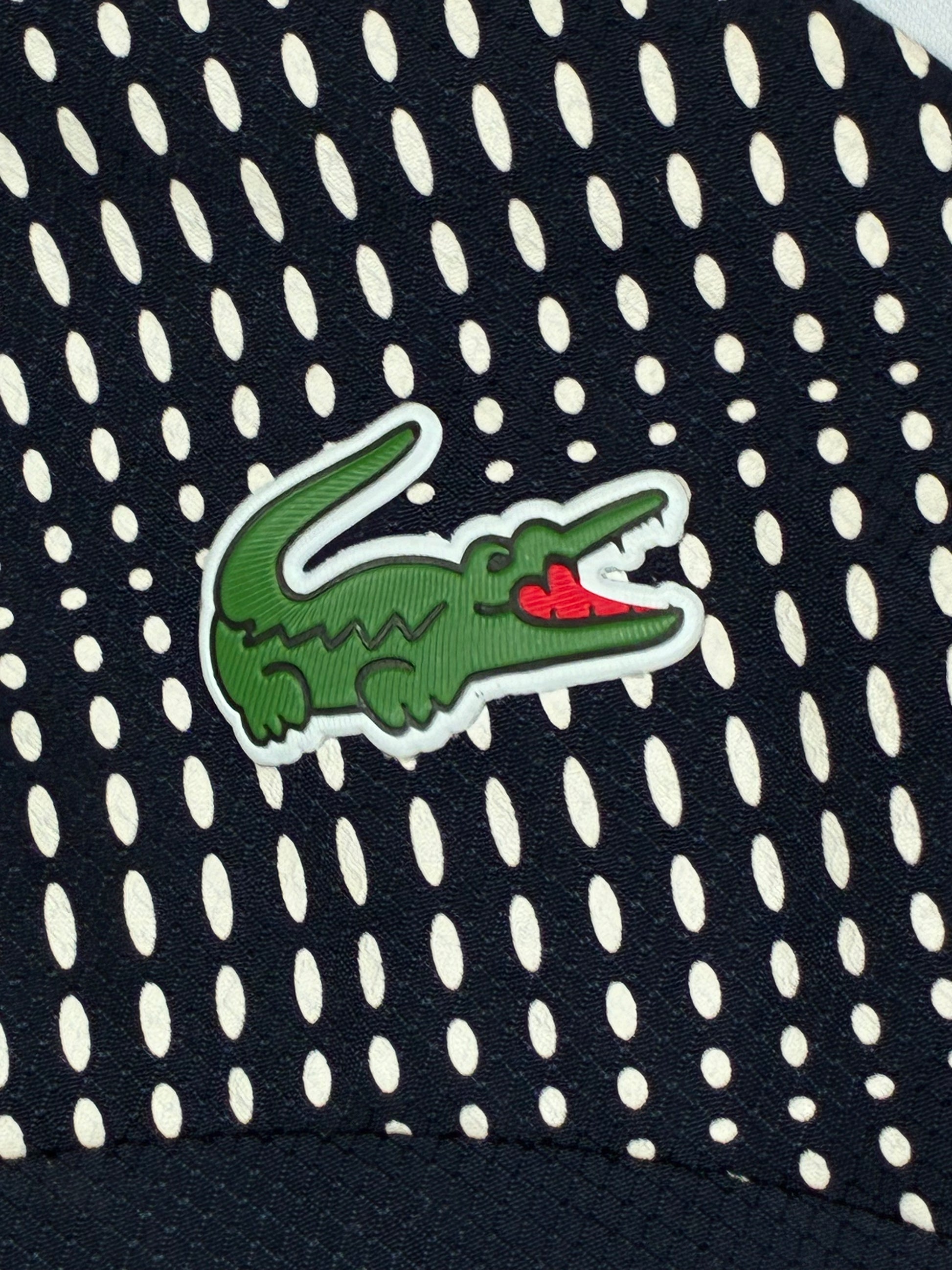 navyblue Lacoste windbreaker {XS}