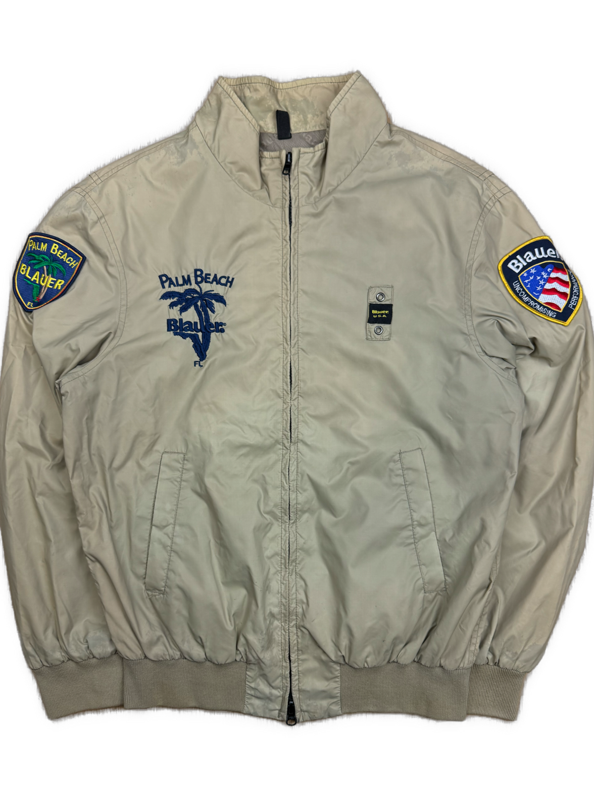 vintage Blauer windbreaker {S}