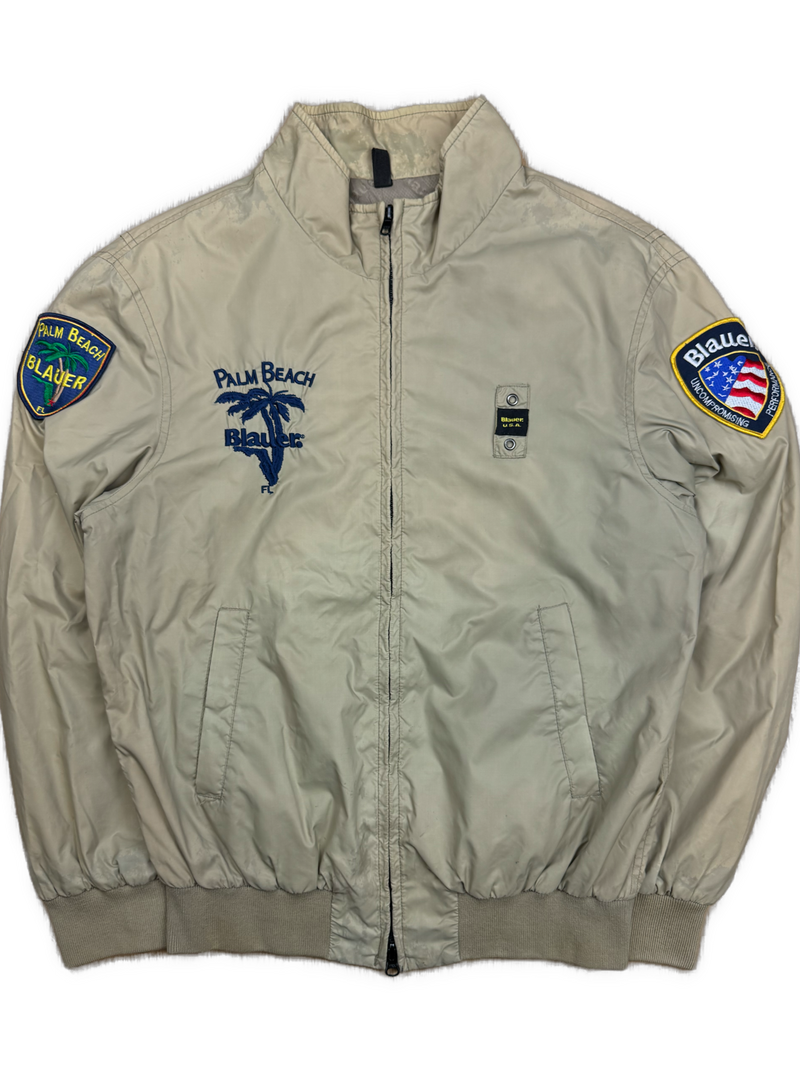 vintage Blauer windbreaker {S}