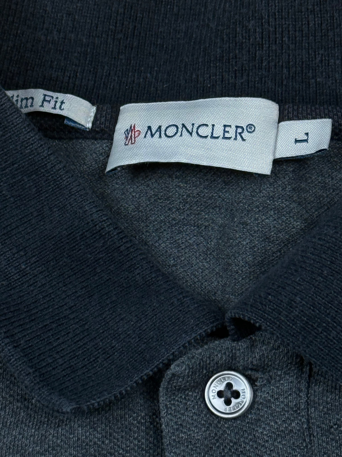 vintage Moncler polo long