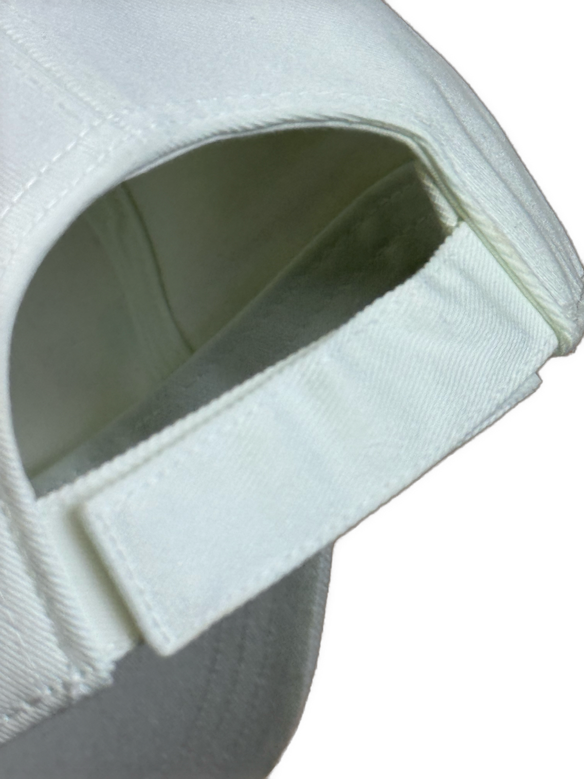 white Prada Luna Rossa cap